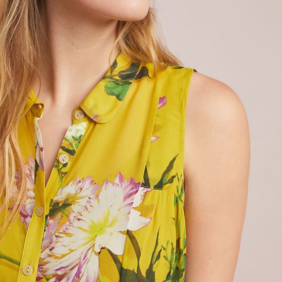 (Maeve) Duchess Sleeveless Buttondown - Picture 3 of 6